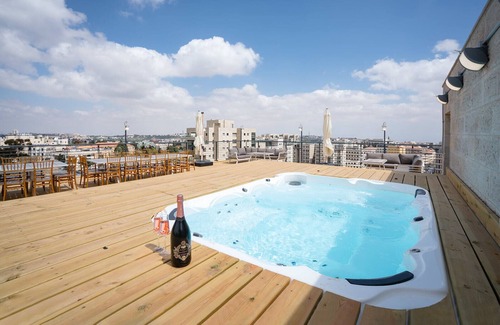 Jerusalem City Centre Appartement | ⚜ EVEN ISRAEL PENTHOUSE ⚜JACUZZI⚜5 royal Masters⚜