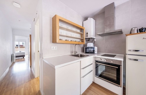 Sants Appartement | Superbe appartement de 2 chambres bien relié au centre, terrasse spectaculaire
