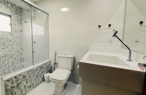 Arembepe Maison | Excelente Casa com Churrasqueira e ar Condicionado em Arembepe