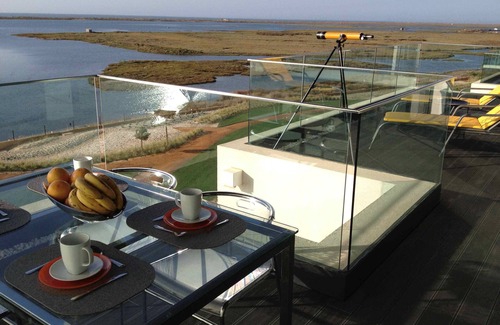 Fuseta Appartement | Excellent penthouse en bord de mer avec vue à 180 ° en Algarve
