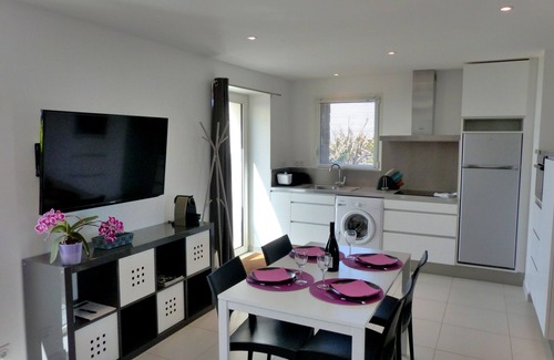 Concarneau Appartement | APPARTEMENT VUE MER PANORAMIQUE 180 JARDIN- Accès direct mer