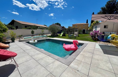 Baillargues Maison | Exceptional villa with air conditioning and swimming pool