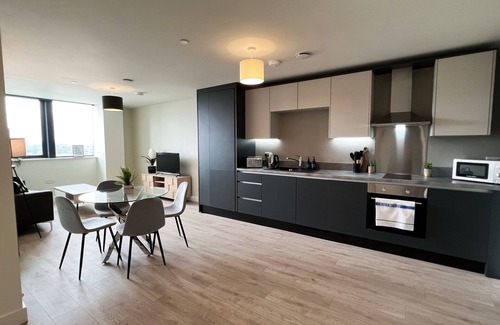 West Bromwich Appartement | Appartement-One Bedroom-Supérieure-Vue historique-Salle de bain privée séparée