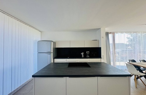 Ohningen Maison | Maison de vacances 'Architektenhaus Mit Seesicht' avec vue sur le lac, terrasse privée et Wi-Fi