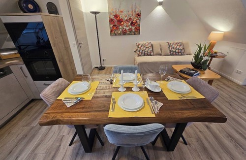 Bad Rappenau Appartement | Exclusive and new roof terrace apartment for max. 3 persons