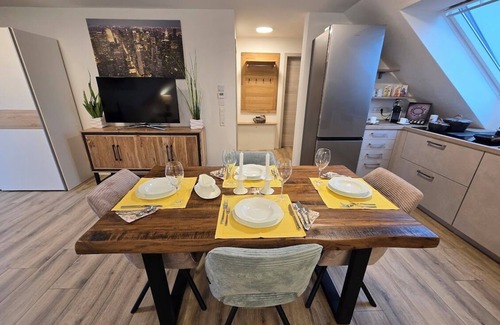 Bad Rappenau Appartement | Exclusive and new roof terrace apartment for max. 3 persons