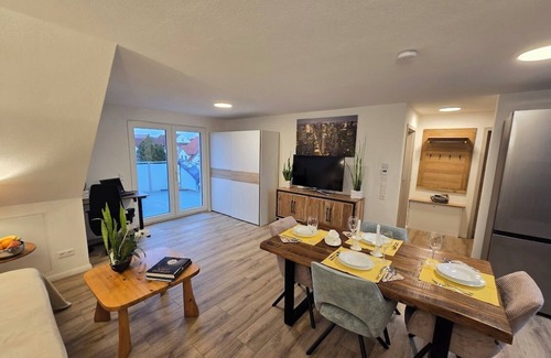 Bad Rappenau Appartement | Exclusive and new roof terrace apartment for max. 3 persons