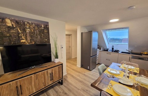 Bad Rappenau Appartement | Exclusive and new roof terrace apartment for max. 3 persons