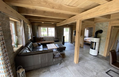 Wiek Appartement | Appartement exclusif directement au Wieker Surf and Kitespot avec sauna et cheminée
