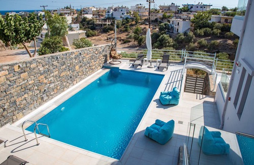 Makry Gialos Appartement | Studio de vacances exclusif dans une résidence nouvellement construite