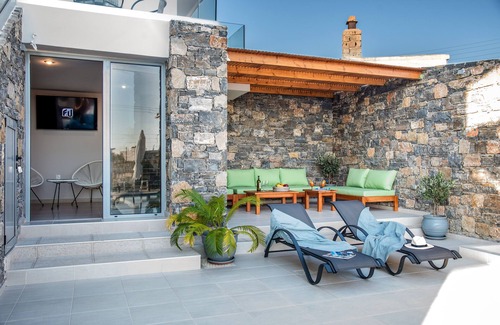 Makry Gialos Appartement | Studio de vacances exclusif dans une résidence nouvellement construite