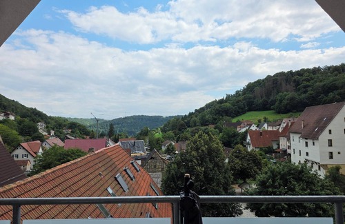 Rexingen Appartement | Exclusive penthouse in the forest village, whirlpool, great view & comfort
