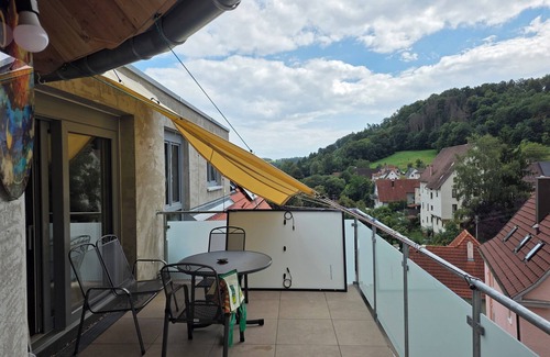 Rexingen Appartement | Exclusive penthouse in the forest village, whirlpool, great view & comfort