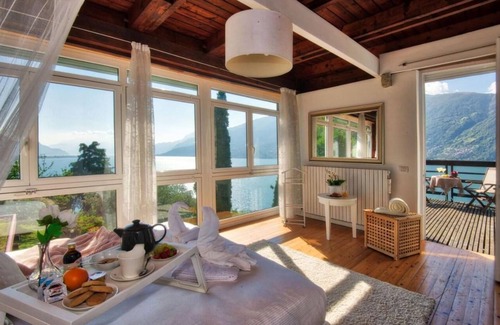 Olgiasca Villa | Exclusive & Private Villa with Heated Jaccizi,Fenced Garden &Ecstatic lake views