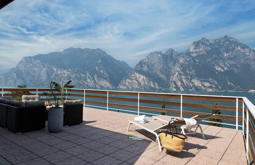 Torbole sul Garda Appartement | Exclusive residence in Torbole with breathtaking views, large terrace.