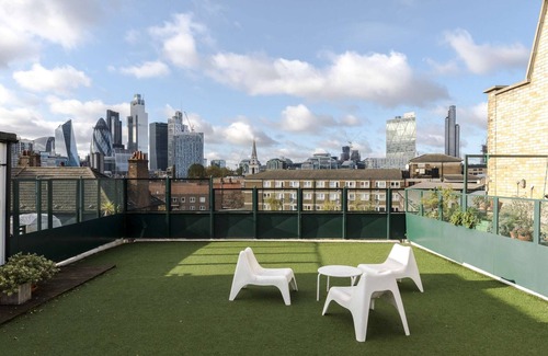 Whitechapel Appartement | Exclusive Shoreditch Warehouse w. Rooftop Garden