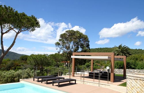Capoliveri Villa | Sunset Villa, villa exclusive avec piscine vue mer, plage à 2 min à pied