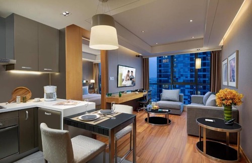 Dongzhimen Appartement | Executive 1-Bedroom Apartment Near Dongzhimen Station Beijing
