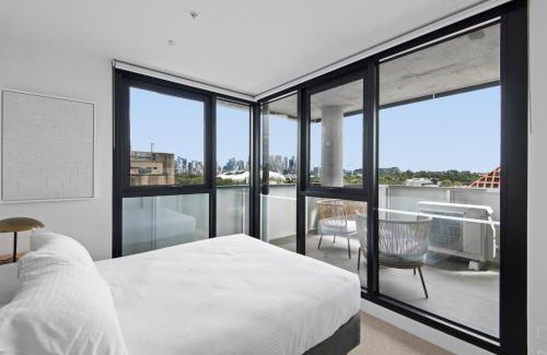 Cremorne Appartement | Executive 2-Bed Apartment with Views, Gym and Pool
