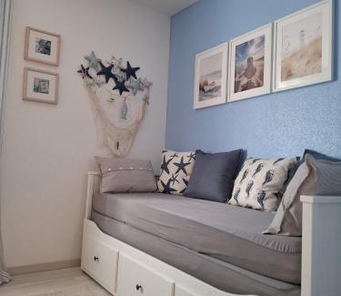 Nienhagen Appartement | Exkl App Strandgut, Balkon, 300 m zum Strand