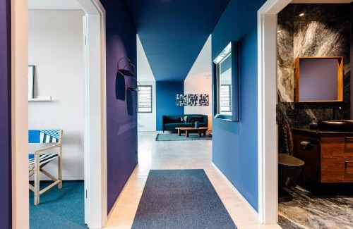 Eschollbrucken Appartement | Exklusive Design Appartement Deep Blue Neubau