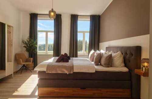 Bad Sooden-Allendorf Appartement | Exklusive Fewos - 6 SZ - 14 P - 2 Küchen - 4 Bäder - Mitten in Deutschland - Bahnhof & Altstadt fußläufig