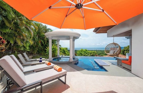 Playa Hermosa Maison | NEW! Elegant Ocean View Home with Private Pool & BBQ in Hermosa Heights