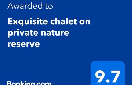 Wolseley Chalet De Ski | Exquisite chalet on private nature reserve