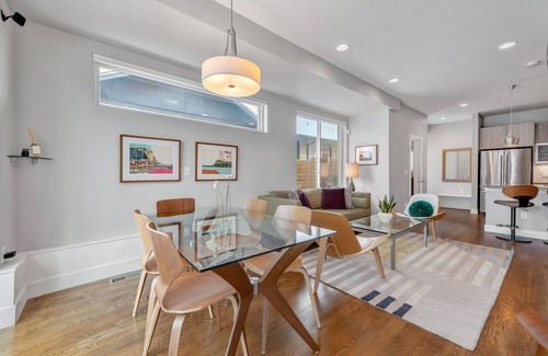 Congress Park Maison | Exquisite Luxury Cherry Creek Mid Century Modern Townhouse with Rooftop Deck!