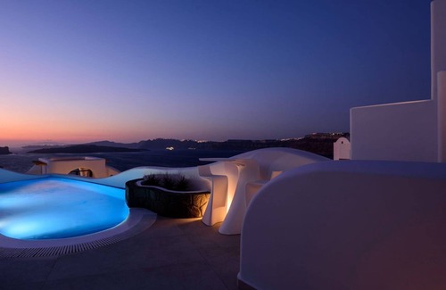 Akrotiri Villa | Exquisite Santorini Villa | Villa Luna | 3 Bedrooms | Breathtaking Sea Views and Private Pool | Akrotiri