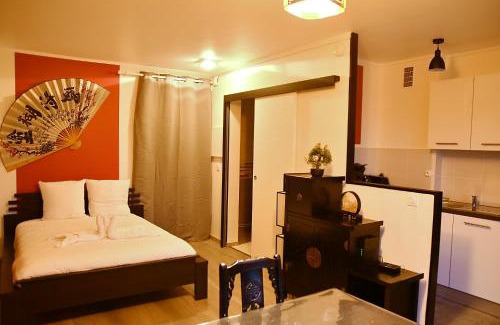 Montgeron Appartement | F1 entier Cosy style ASIATIQUE Montgeron, Proche Paris
