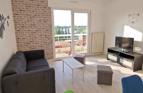 Bellerive-sur-Allier Appartement | F2 Avec Superbe Vue, Idéal Curiste