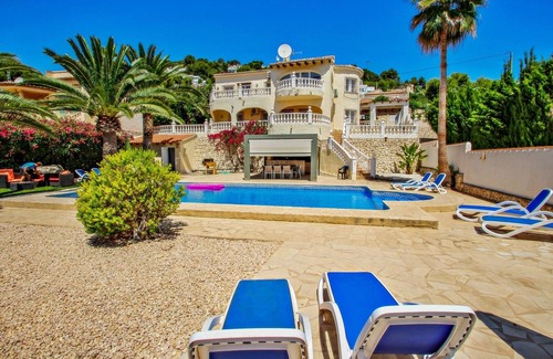 Pinar del Advocat Villa | Fabya - maison de vacances avec vue sur la mer et piscine privée Teulada