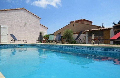 Saint-Hippolyte Maison | Villa familiale piscine privée proche plage 6PC7