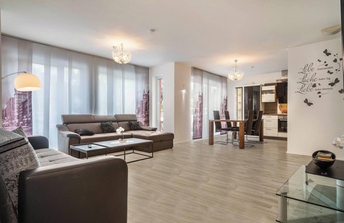 Meersburg Appartement | Familien-Appartement 6 près de la rive du lac de Constance avec Terrasse & Wi-Fi