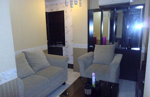 Pinang Appartement | Appartement de 2 chambres à coucher à Serpong pour 4 personnes, 76 m², Vue sur la piscine, 1905