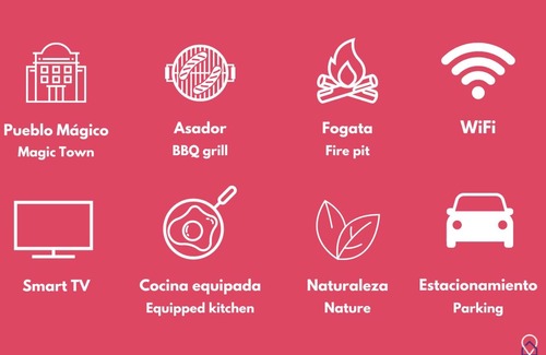 El Marques Maison | Family cabin for 10 + Campfires, BBQ & WiFi