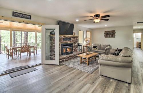 Pinetop Maison | Family Cabin with Game Room! 32 Mi to Sunrise Resort