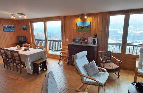 Samoens Chalet De Ski | Chalet familial 90 m² 8pers proche centre-ville et vue panoramique plein sud,
