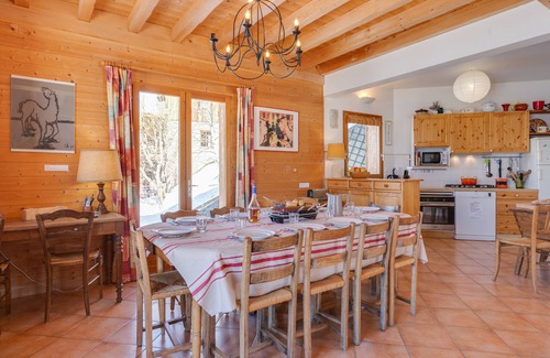 Villard-Reculas Chalet De Ski | Chalet familial 12 pers- proche pistes, vue ++ sur montagnes, terrasse Sud