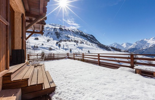 Villard-Reculas Chalet De Ski | Chalet familial 12 pers- proche pistes, vue ++ sur montagnes, terrasse Sud