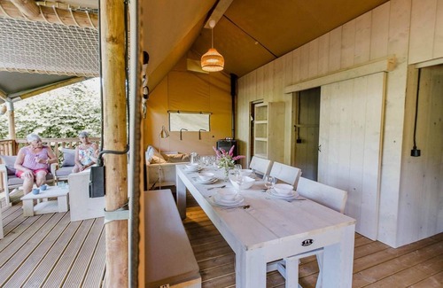 Meirgoorhoeve Appartement | Glamping à 8 dans une Ranger Lodge