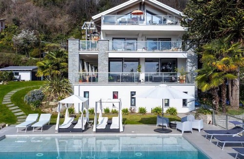 Massino Visconti Appartement | Stunning family friendly Italian Lakes 3 bed villa, pool, BBQ, WIFI