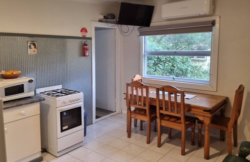 Falls Creek Cabine | Family Friendly, Self-contained Cabin w/Creek Views & Outdoor Firepit