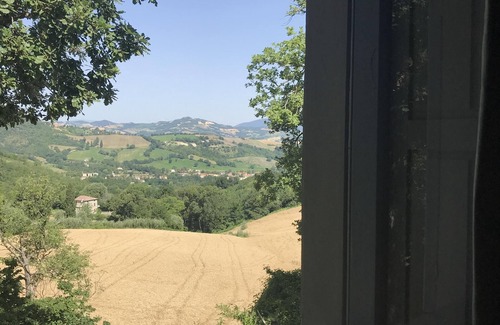 Pergola Maison | Maison de vacances familiale avec vue magnifique, nouvelle piscine et four à pizza