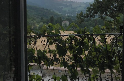 Pergola Maison | Maison de vacances familiale avec vue magnifique, nouvelle piscine et four à pizza