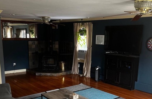 Nashua Maison | Family home w firepit & propane table near booming downtown, skiing, & hiking.