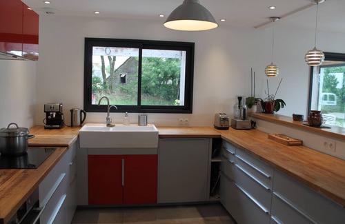 Plougoumelen Maison | Maison familiale aux multiples espaces de vie, vue dégagée et couchers de soleil