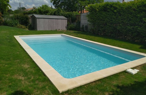 Mauze-sur-le-Mignon Maison | Family house with private pool 8*4