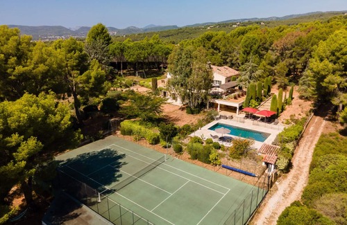 La Ciotat Maison | Maison de famille 8 chambres vue mer, site exceptionnel piscine tennis gardien